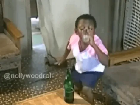 Video viral: este niño diabólico se robó la cerveza de sus padres