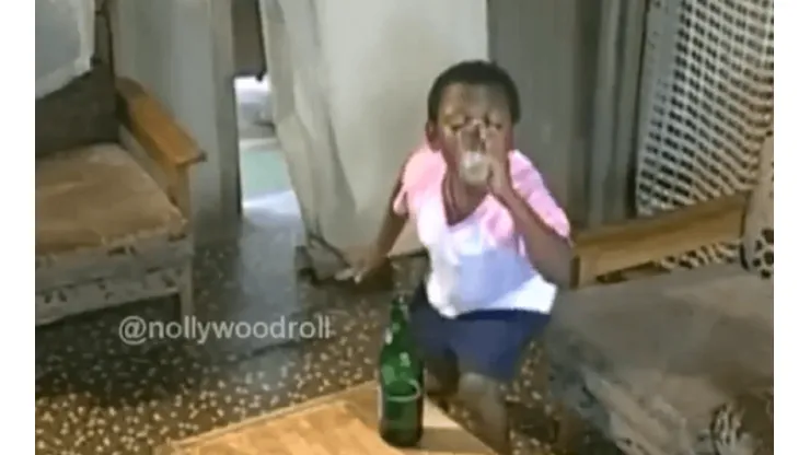 Video viral: este niño diabólico se robó la cerveza de sus padres