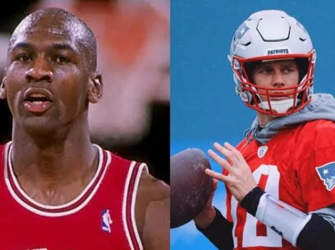 El partido entre Jordan y Brady