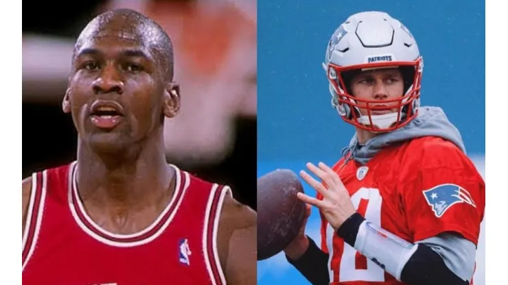 El partido entre Jordan y Brady