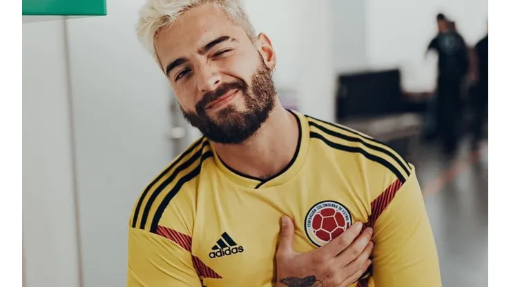 Maluma, cantante colombiano.