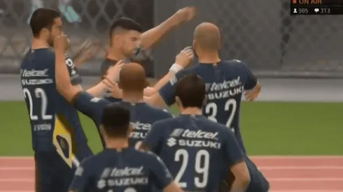 Pumas ganó y quedó puntero.