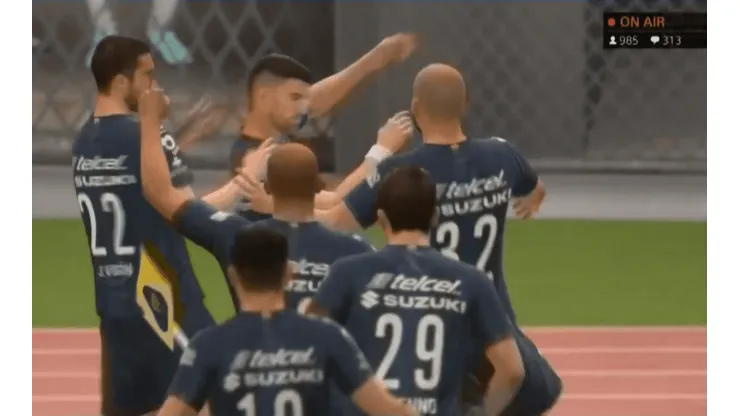 Pumas ganó y quedó puntero.