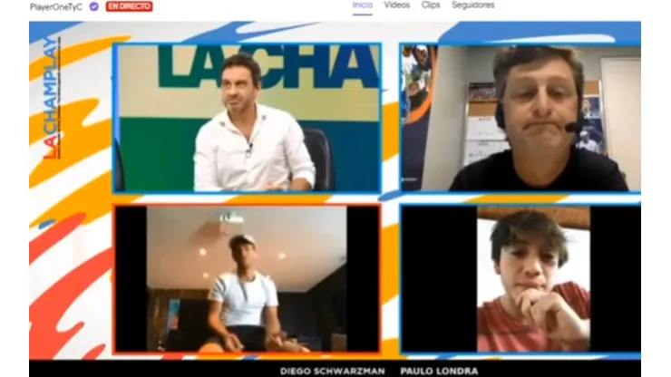 Paulo Londra perdió en el #Champlay ante Schwartzman, pero igual se tiró alto free