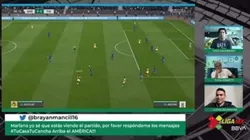 Intentó recuperar a su pareja en medio de América vs. Tigres