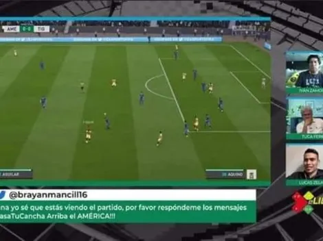 Intentó recuperar a su pareja en medio de América vs. Tigres