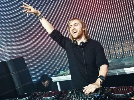 El DJ David Guetta brindó un concierto con la piel de Inter Miami