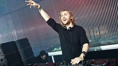 El DJ David Guetta brindó un concierto con la piel de Inter Miami