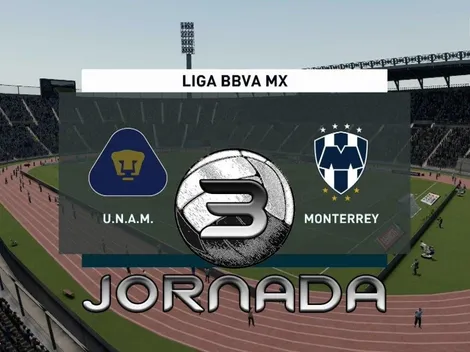 Qué canal transmite Pumas UNAM vs. Monterrey por la eLiga MX