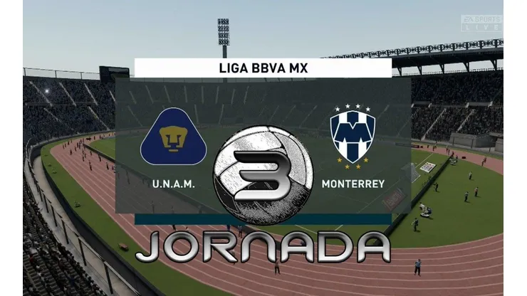 Qué canal transmite Pumas UNAM vs. Monterrey por la eLiga MX