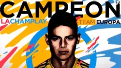 James Rodríguez barrió en la #Champlay y se coronó campeón en el FIFA 20