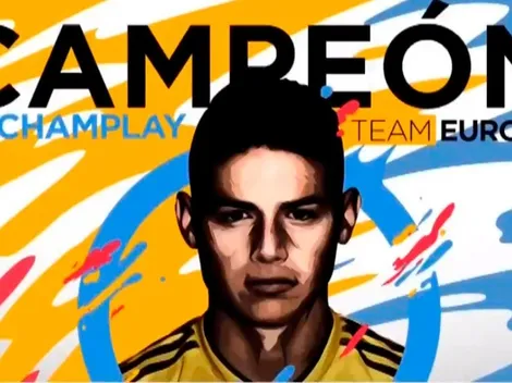 James Rodríguez barrió en la #Champlay y se coronó campeón en el FIFA 20