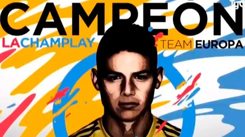 James Rodríguez barrió en la #Champlay y se coronó campeón en el FIFA 20