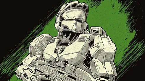 El Jefe Maestro de la serie Halo.