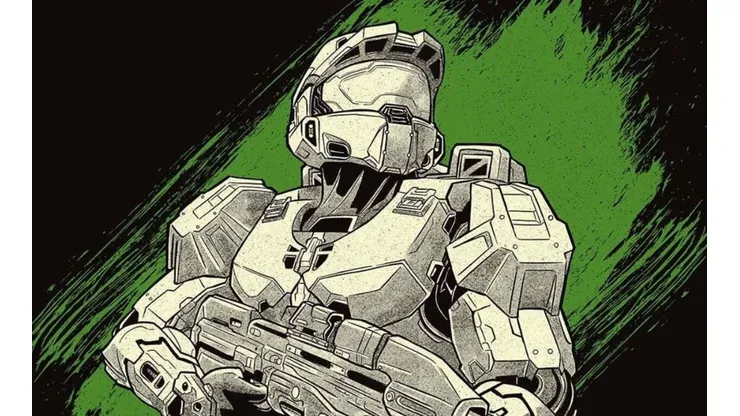 El Jefe Maestro de la serie Halo.