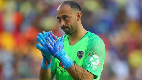 Marcos Díaz, el suplente de Esteban Andrada.