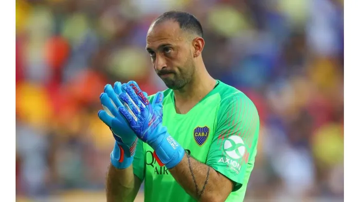 Marcos Díaz, el suplente de Esteban Andrada.