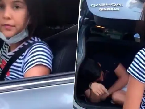 Pillada: mujer llevaba a hombre en el baúl de su carro violando la cuarentena