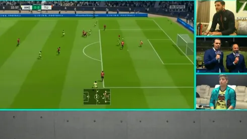 Bien argentino: el insulto de Santiago Cáseres en medio del partido de la eLiga MX