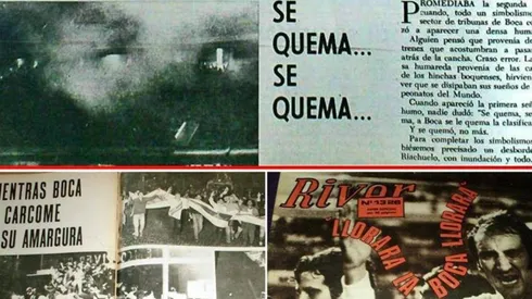 Los diarios de esa noche.