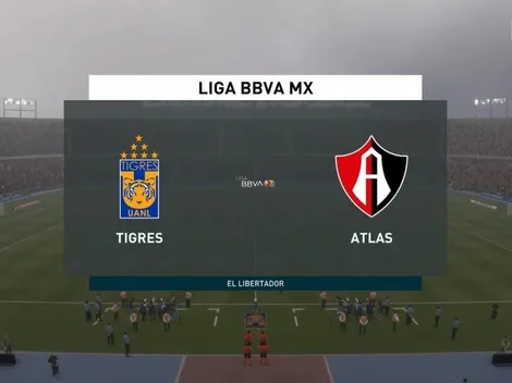 Ver en VIVO Tigres vs. Atlas por la eLiga MX