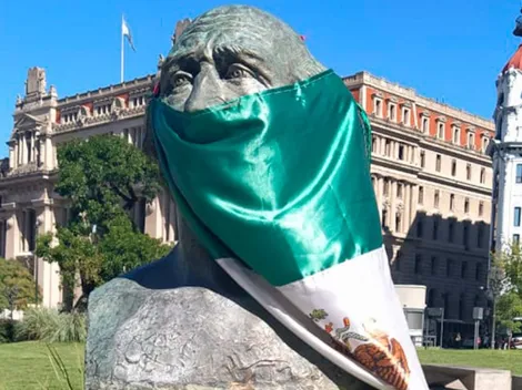 Miguel Hidalgo también amanece con cubrebocas en Argentina por coronavirus