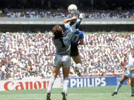 Maradona reveló intimidades del gol con la Mano de Dios a Inglaterra