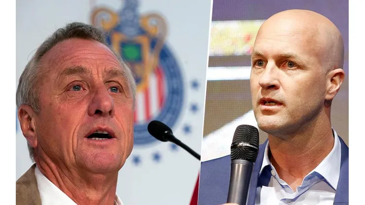 Jordi Cruyff recordó la época de su padre en Chivas