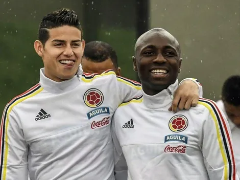 De panitas: el sabroso cruce de Armero y James en Instagram