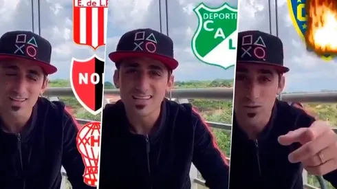 Matías Pisano en su último video de Instagram.