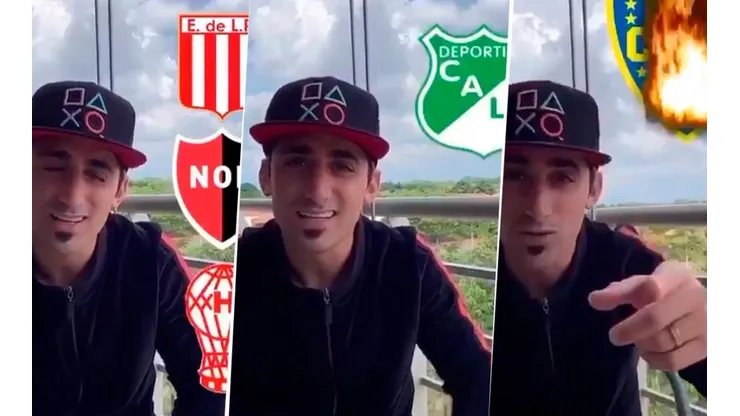 Matías Pisano en su último video de Instagram.