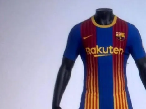 Hay fotos: Sport publicó imágenes de la nueva camiseta del Barcelona