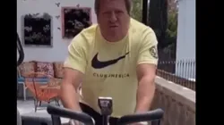 ¡Piojo fitness! Miguel "Atlético" Herrera en cuarentena