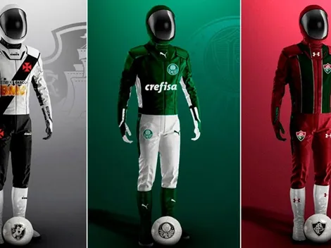 Fútbol con cascos, botas y guantes: la propuesta para hacerle el quite al Covid-19