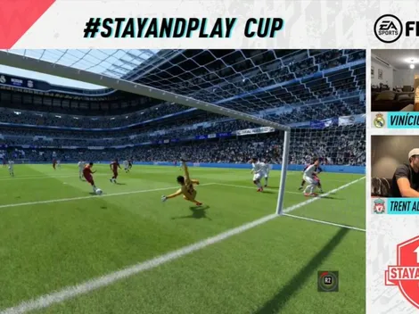 Alexander-Arnold goleó a Vinicius y eliminó al Real Madrid del torneo de FIFA 20