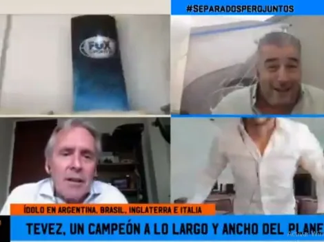 Bulos dijo "¿a quién le hizo goles Messi después de Irán?" y Vignolo se fue