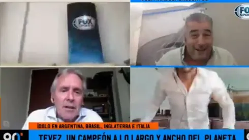 Bulos dijo "¿a quién le hizo goles Messi después de Irán?" y Vignolo se fue