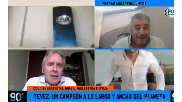 Bulos dijo "¿a quién le hizo goles Messi después de Irán?" y Vignolo se fue