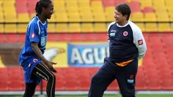 Hugo Rodallega y Hernán Dario Gómez.