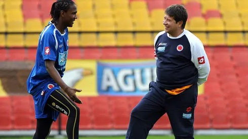 Hugo Rodallega y Hernán Dario Gómez.