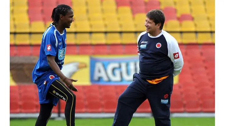 Hugo Rodallega y Hernán Dario Gómez.