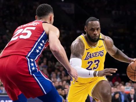 El reto de Ben Simmons a LeBron James y Kevin Love