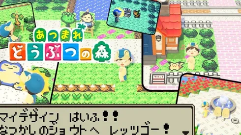 Recrean Pokémon Cristal en Animal Crossing con gráficos clásicos de Game Boy