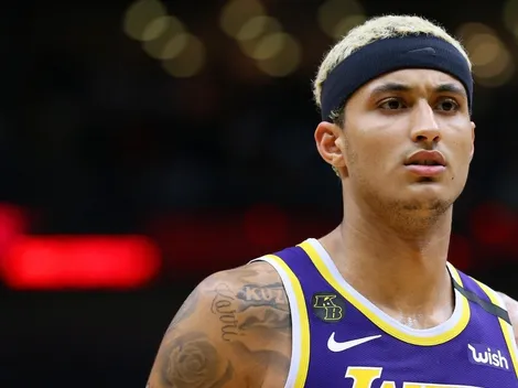 Kyle Kuzma volvió a la caza de otra súper modelo en plena cuarentena