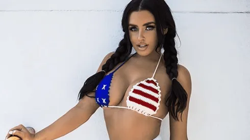 Abigail Ratchford colgó una foto tan provocativa que Instagram ya se la borró tres veces