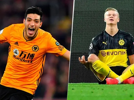 Raúl Jiménez o Erling Haaland, ¿Quién es mejor?