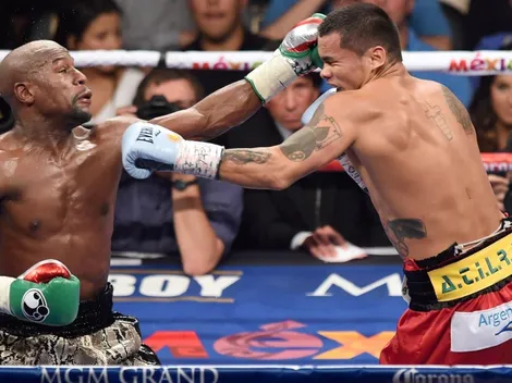 Mayweather aseguró que es falsa la historia de Maidana sobre su diente
