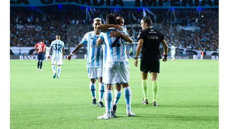 Foto de Cvitanich junto a Chelo Díaz.