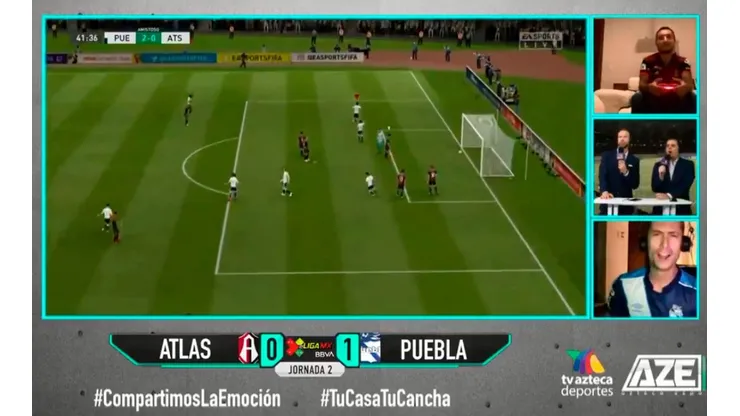 Christian Martinoli y Luis García triunfaron en el inicio del torneo a través de internet.