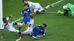 Foto de Ezequiel Lavezzi en el Mundial de Brasil.